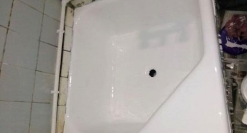 Обновление душевого поддона акрилом | Низино